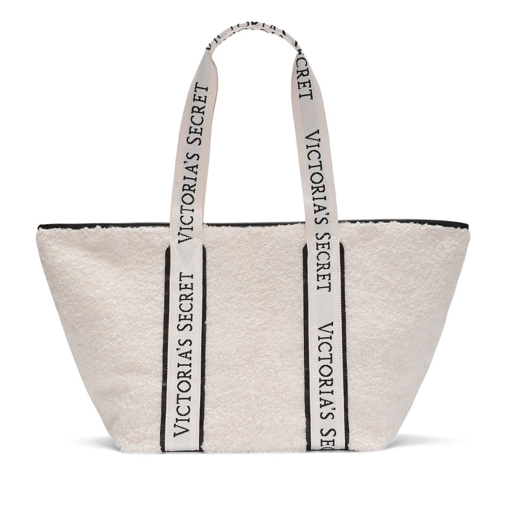 NWT - Victoria's Secret Cozy Plush Tote Bag